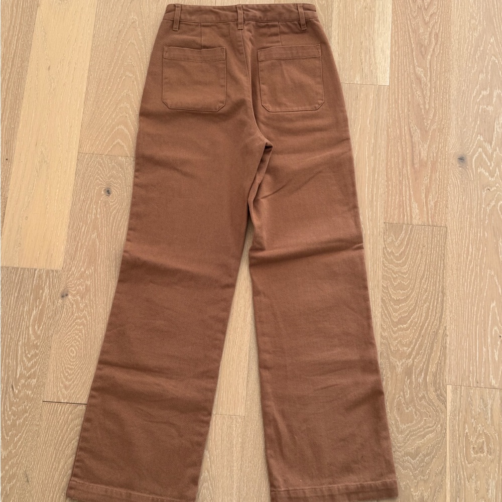 Gentle Fawn Tan Straight Leg Women's Jeans - Picture 5 of 7
